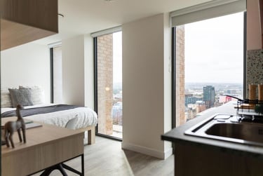 1 bed studio, John Street, Merchant City, Glasgow, G11JF - Image 8